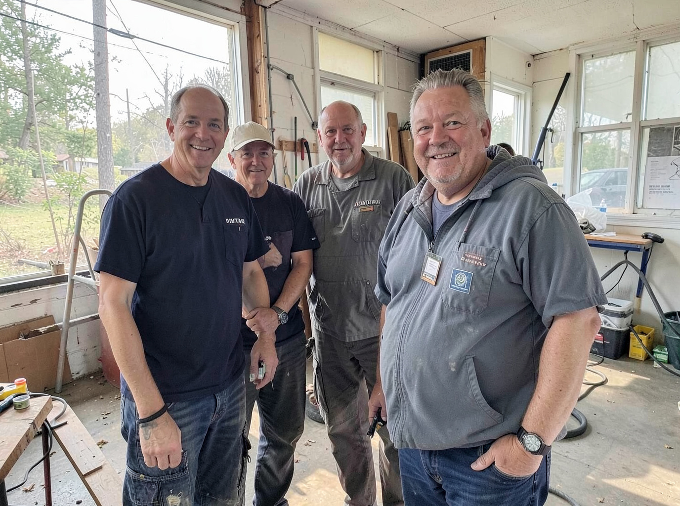 The Roofing Contractor Dothan team at work in Dothan