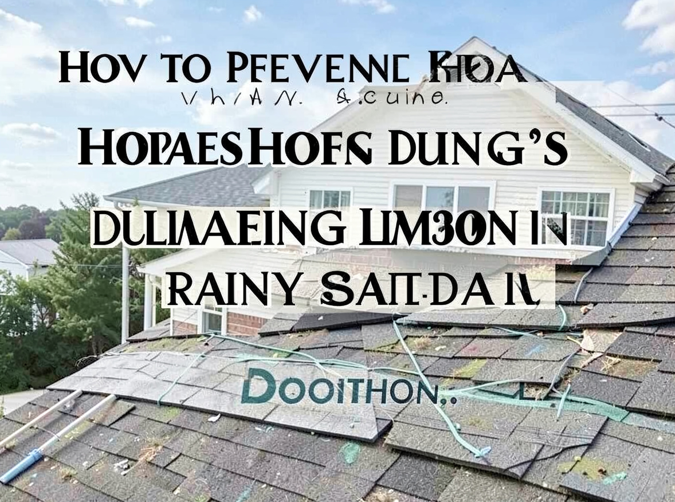 How to Prevent Roof Leaks During Alabama's Rainy Season in Dothan, AL