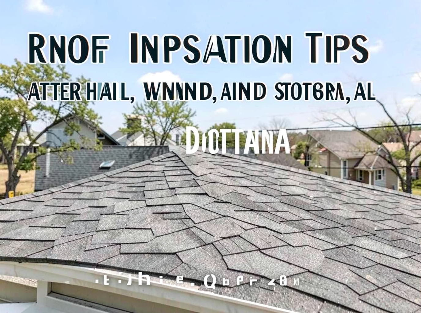 Roof Inspection Tips After Hail, Wind, and Storms in Dothan, AL