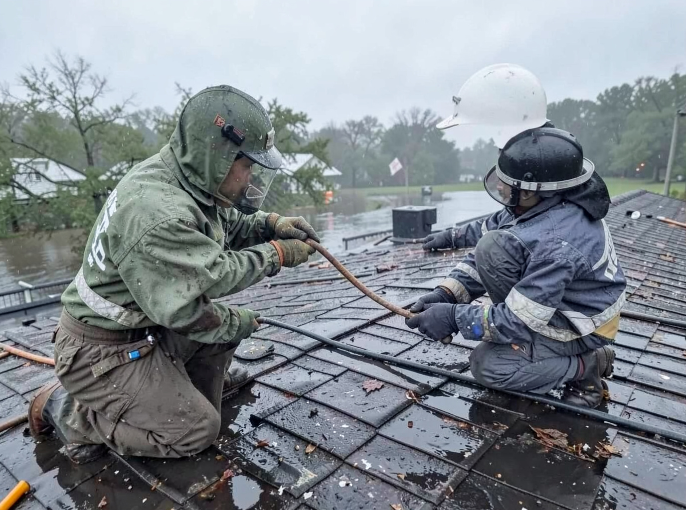 Roof Inspection After A Storm in Dothan